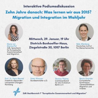 Towards entry "“Ten years later: What have we learned from 2015?” Event on Migration and Integration"